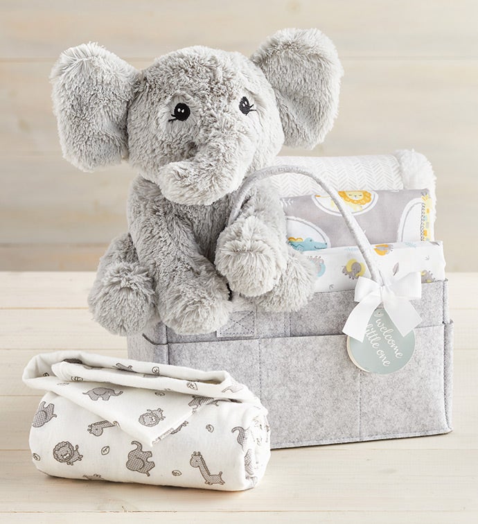 Safari 6 Piece Nursery Essential Gift Set